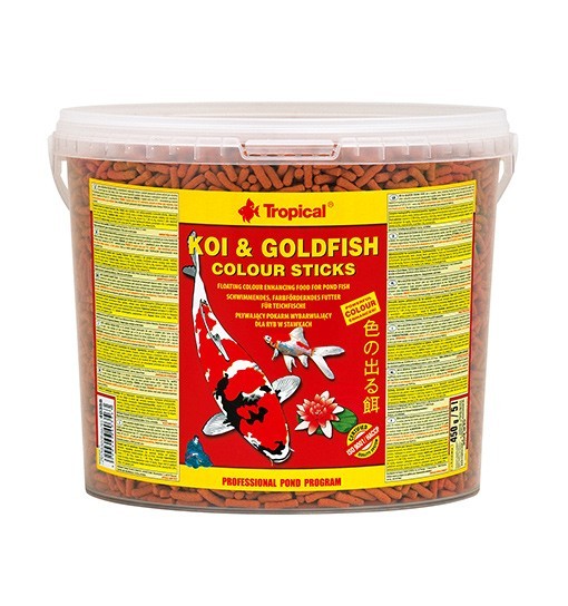 Koi&Goldfish Colour Sticks wiadro 5l/450g
