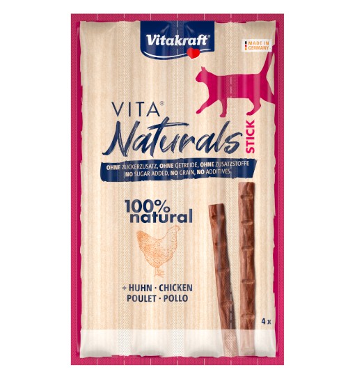Vitakraft Vita Naturals Sticks z kurczakiem 4x5g