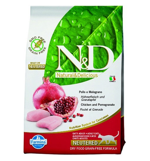 N&D Cat Chicken&Pomegranate Neutered