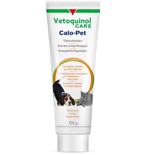 Vetoquinol Calo-Pet 120g pasta witaminowo-mineralna dla psów i kotów