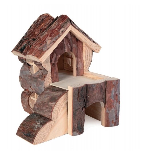 Trixie Domek dla chomika 'Bjork', drewniany, 15×15×16 cm