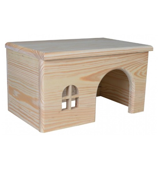 Trixie Domek dla świnki morskiej, drewniany, 28×16×18 cm