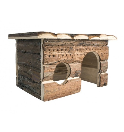 Trixie Domek dla gryzoni, drewniany, 28x18x18cm