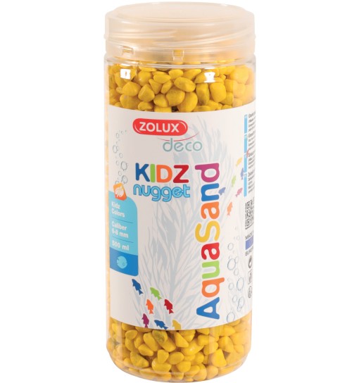 Zolux Aquasand KIDZ Nugget 500ml - żwirek żółty do akwarium