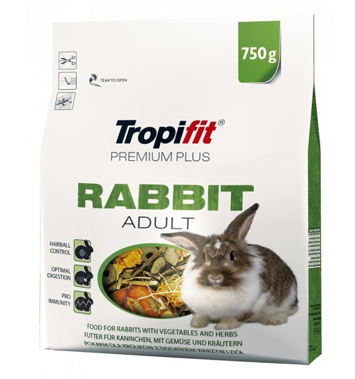 Tropifit Rabbit Adult Premium Plus 750g