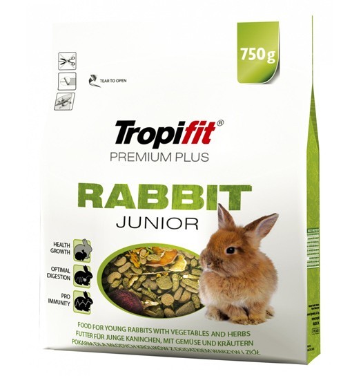 Tropifit Rabbit Junior Premium Plus 750g
