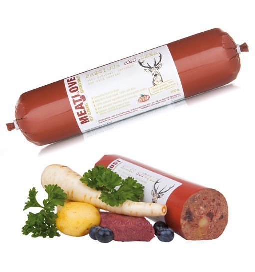 Precious Red Deer - Jeleń szlachetny z ziemniakami, pasternakiem i dzikimi jagodami Meatlove