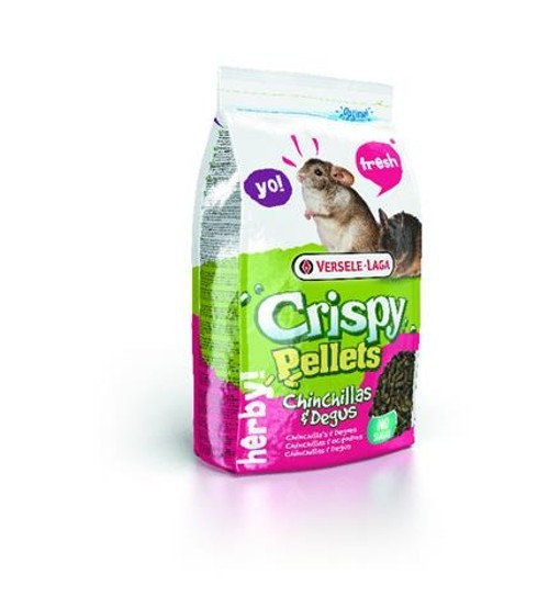 Crispy Pellets Chinchillas&Degus 1 kg - granulat dla szynszyli i koszatniczek