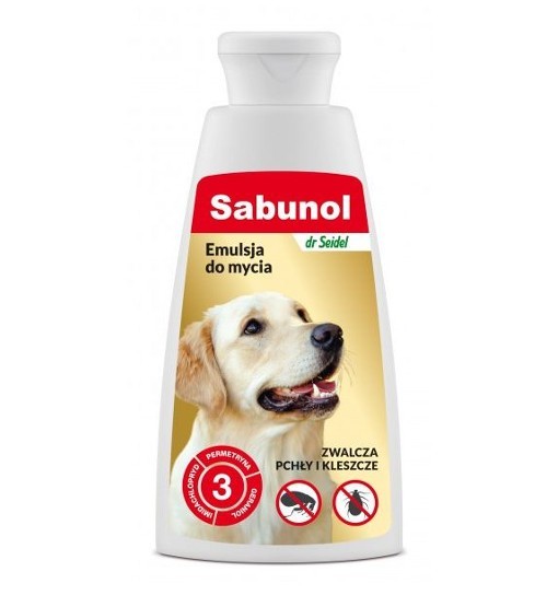 SABUNOL - emulsja do kąpieli przeciw pchłom 150 ml
