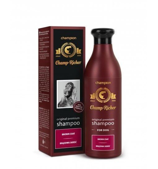 CHAMP-RICHER - szampon do sierści brązowej 250 ml
