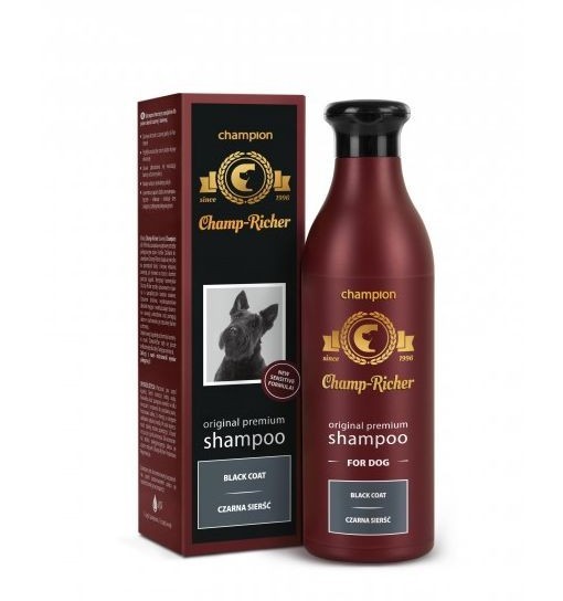 CHAMP-RICHER - szampon do sierści czarnej 250 ml