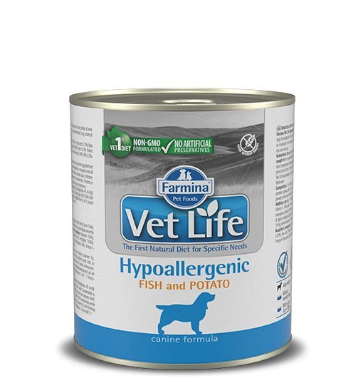 Farmina Vet Life Natural Diet Dog Hypoalergenic Fish and Potato 300g