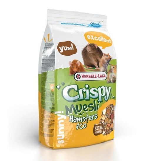 Versele-Laga Crispy Muesli Hamster&Co- mieszanka dla chomików