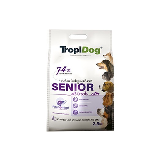 Tropidog Premium Senior All Breeds - psy wszystkich ras po 7 roku życia