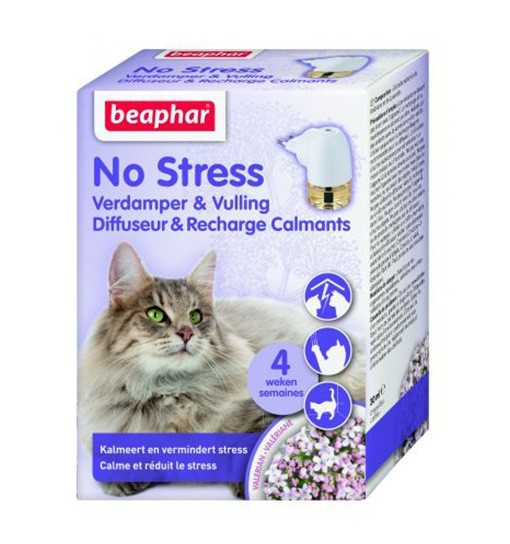 Beaphar No Stress Calming Diffuser Cat Starter Pack 30 ml - aromatyzer behawioralny dla kota