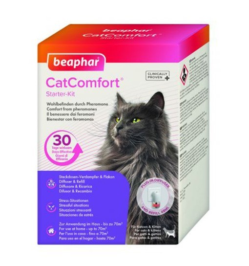 CatComfort Calming Diffuser Starter Kit - dyfuzor z feromonami dla kotów