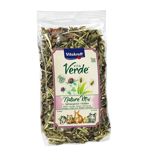 Vitakraft Vita Verde Nature Mix 70g - mieszanka babka/koniczyna dla gryzoni