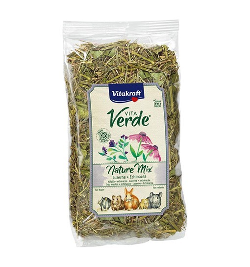 Vitakraft Vita Verde Nature Mix 70g - mieszanka lucerna/jeżówka dla gryzoni