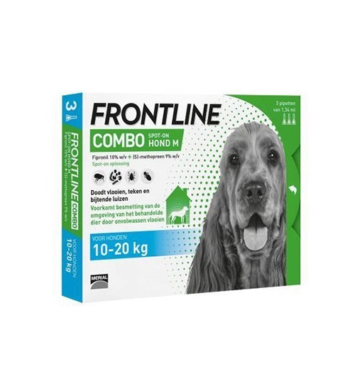 Frontline COMBO dla psów M 10-20 kg 3x1,34ml