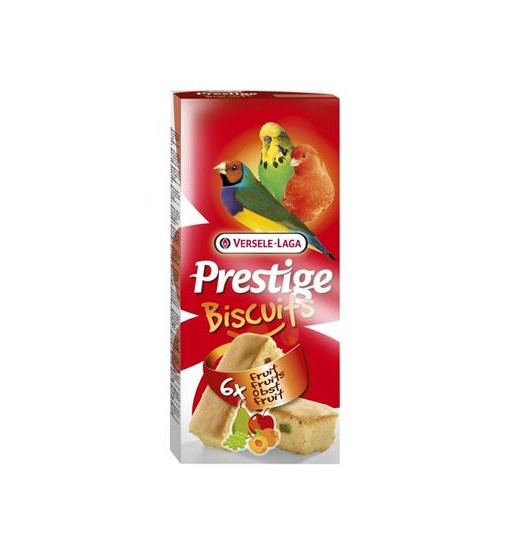 Versele-Laga Prestige Biscuit Fruit 70g - owocowe biszkopty dla ptaków /6szt