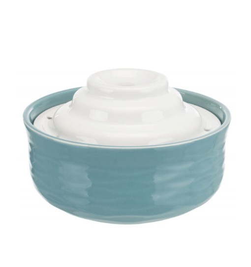Trixie Ceramiczne poidło automatyczne Vital Falls 1,5l - petrol/biały