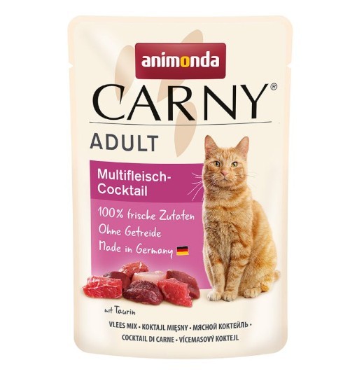 Animonda CARNY adult cat saszetka 85g - koktajl mięsny