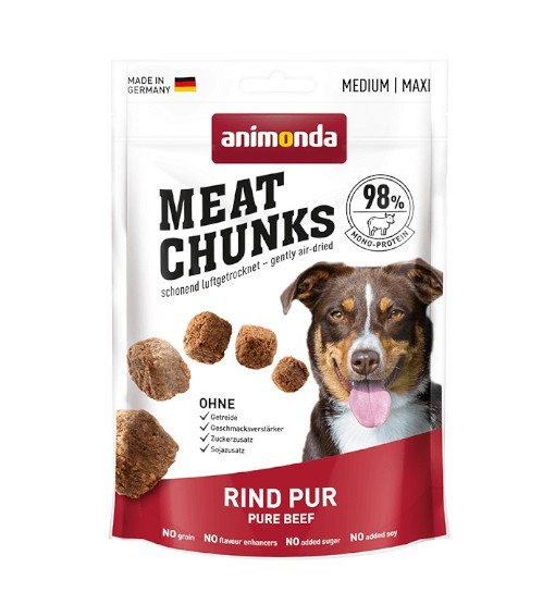 Animonda Przysmak dla psa MEAT CHUNKS - wołowina 80g