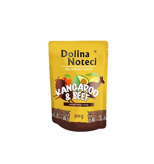 Dolina Noteci Superfood - kangur/wołowina 300g saszetka