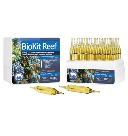 Prodibio BioKit Reef - zestaw preparatów niezbędnych do utrzymania akwarium morskiego