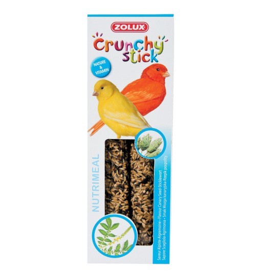 Zolux Crunchy Stick kanarek mozga kanaryjska/rzepik pospolity 85 g