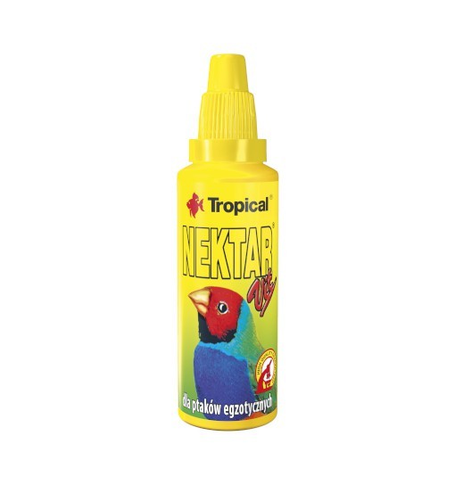 Tropical Nektar-Vit - witaminizowany nektar w płynie dla ptaków egzotycznych 30ml