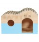 Zolux Domek drewniany Home Color z bali L /fala
