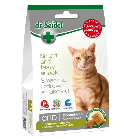Smakołyki Dr Seidla na zwiększoną witalność dla kotów 50g