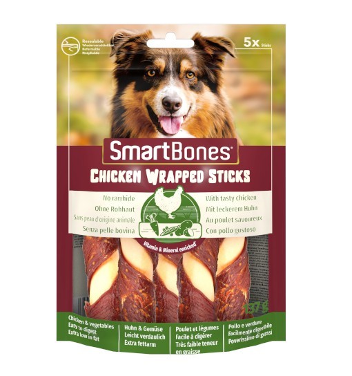 Zolux Smart Bones Chicken Wrap Sticks Medium /5szt