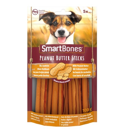 Zolux Smart Bones Peanut Butter Sticks /5szt