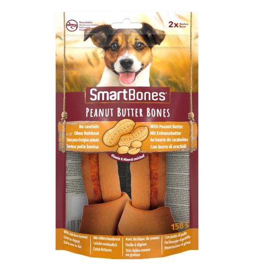 Zolux Smart Bones Peanut Butter Medium /2szt