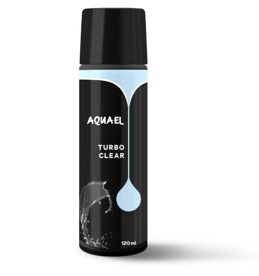 Aquael Turbo Clear - preparat usuwający zmętnienie wody w akwariach słodkowodnych