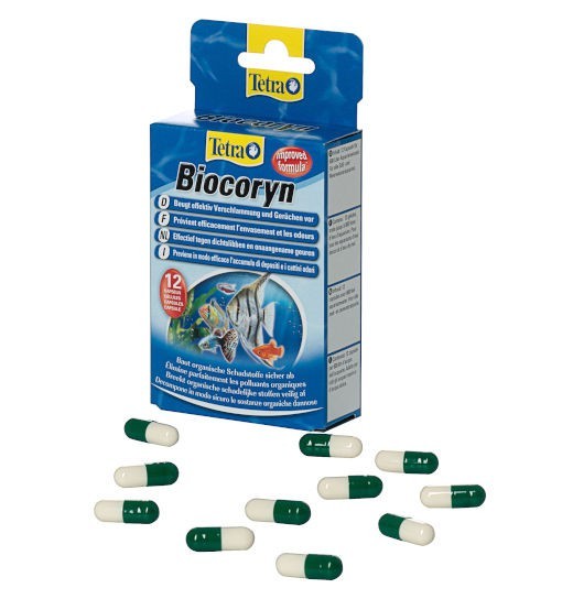 Tetra Biocoryn - kapsułki oczyszczające wodę w akwarium