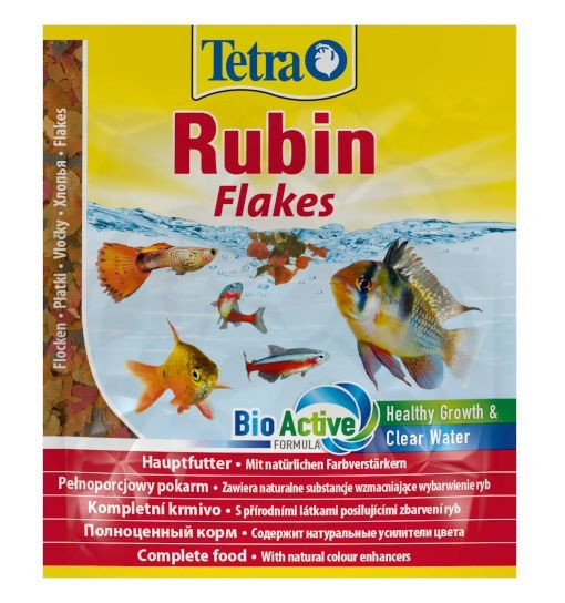 TetraRubin - wybarwiający pokarm dla ryb