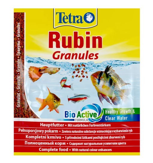 Tetra Rubin Granules - granulowany pokarm wybarwiający