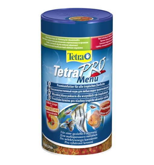 TetraPro Menu - wysokiej klasy pokarm dla wszystkich ryb tropikalnych
