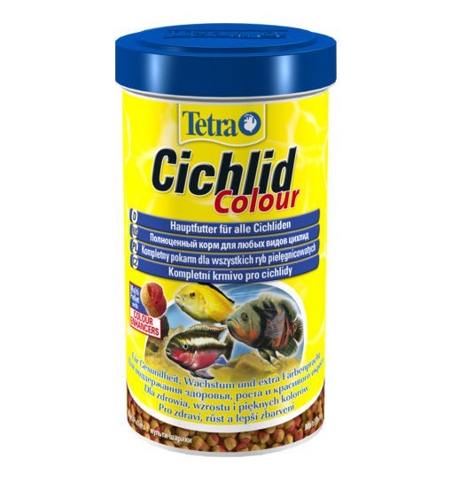 Tetra Cichlid Colour - pokarm dla wszystkich ryb pielęgnicowatych.