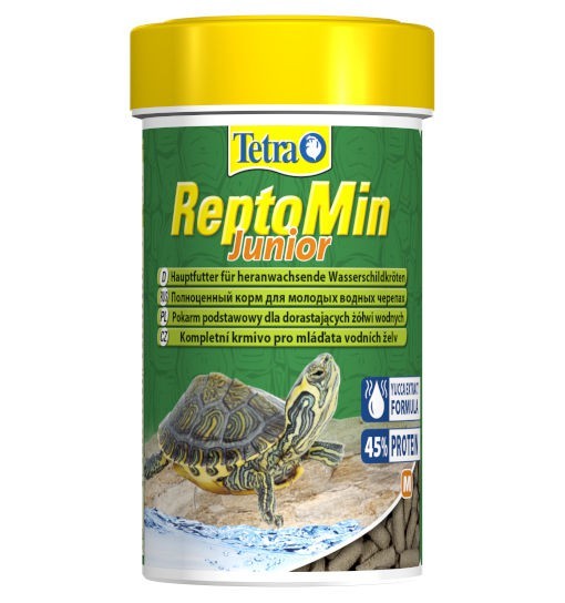 Tetra ReptoMin Junior - pokarm dla młodych żółwi wodno-lądowych
